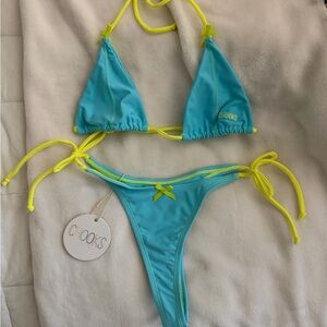 Boutine la Set - Blue and Yellow